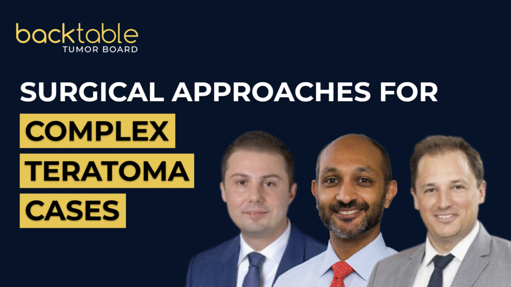 Surgical Approaches for Complex Teratoma Cases