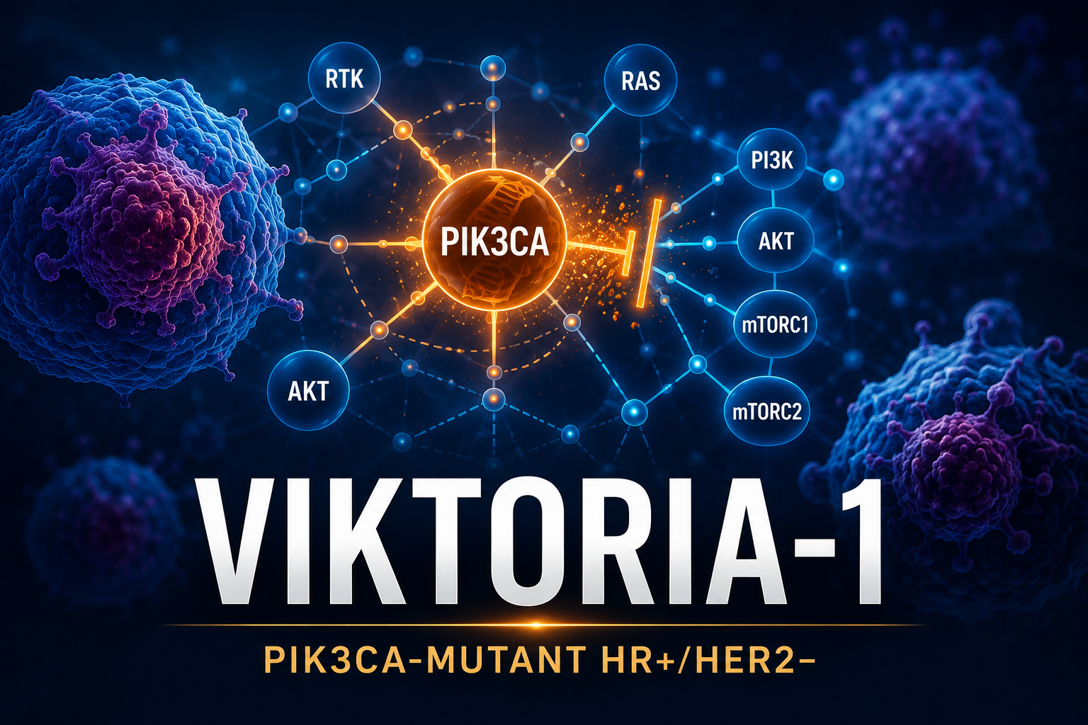 VIKTORIA-1: Gedatolisib Combinations Prolong PFS in PIK3CA-Mutant HR+/HER2– Advanced Breast Cancer