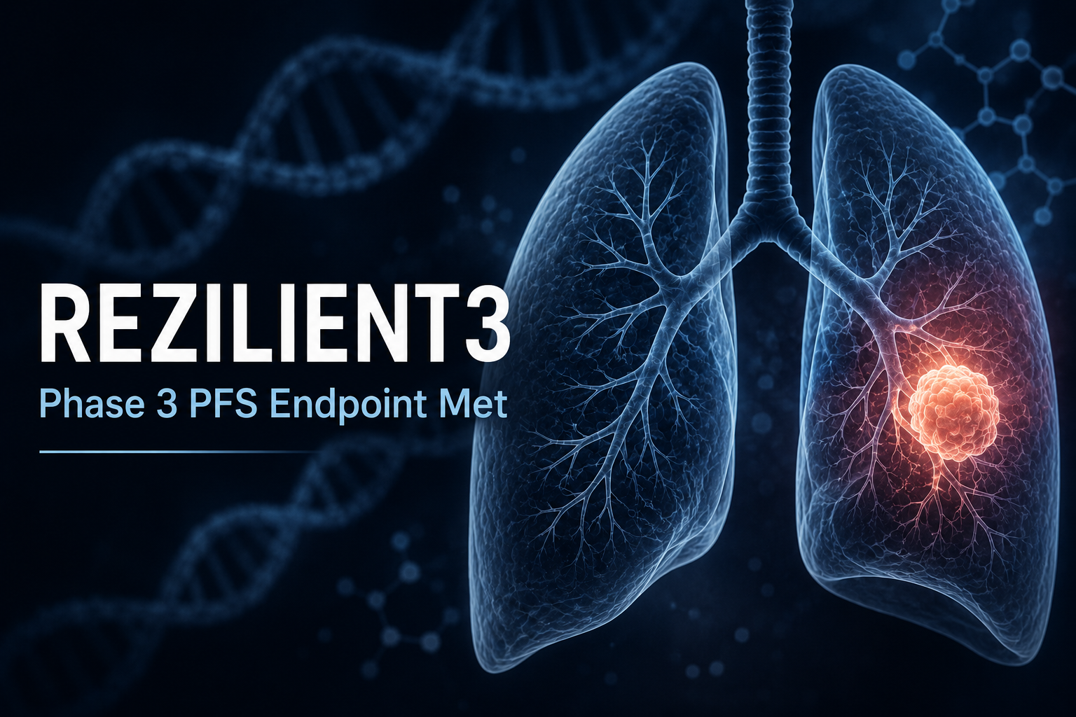 Zipalertinib + Chemotherapy Meets Phase 3 PFS Endpoint in First-Line EGFR Exon 20–Mutant NSCLC