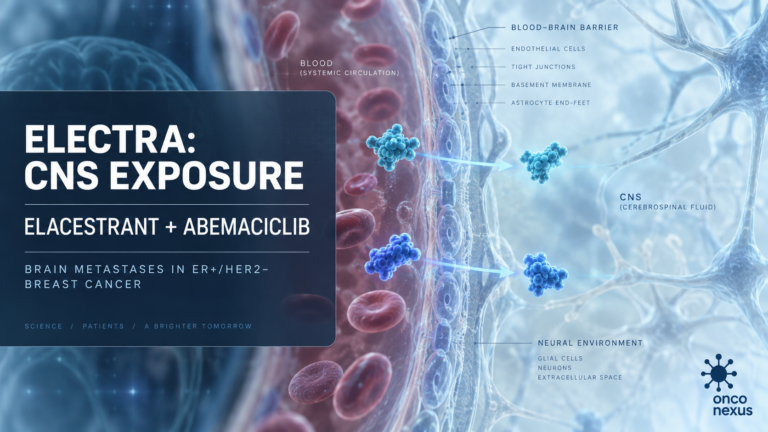 Elacestrant Plus Abemaciclib Shows CSF Penetration in Brain Metastases